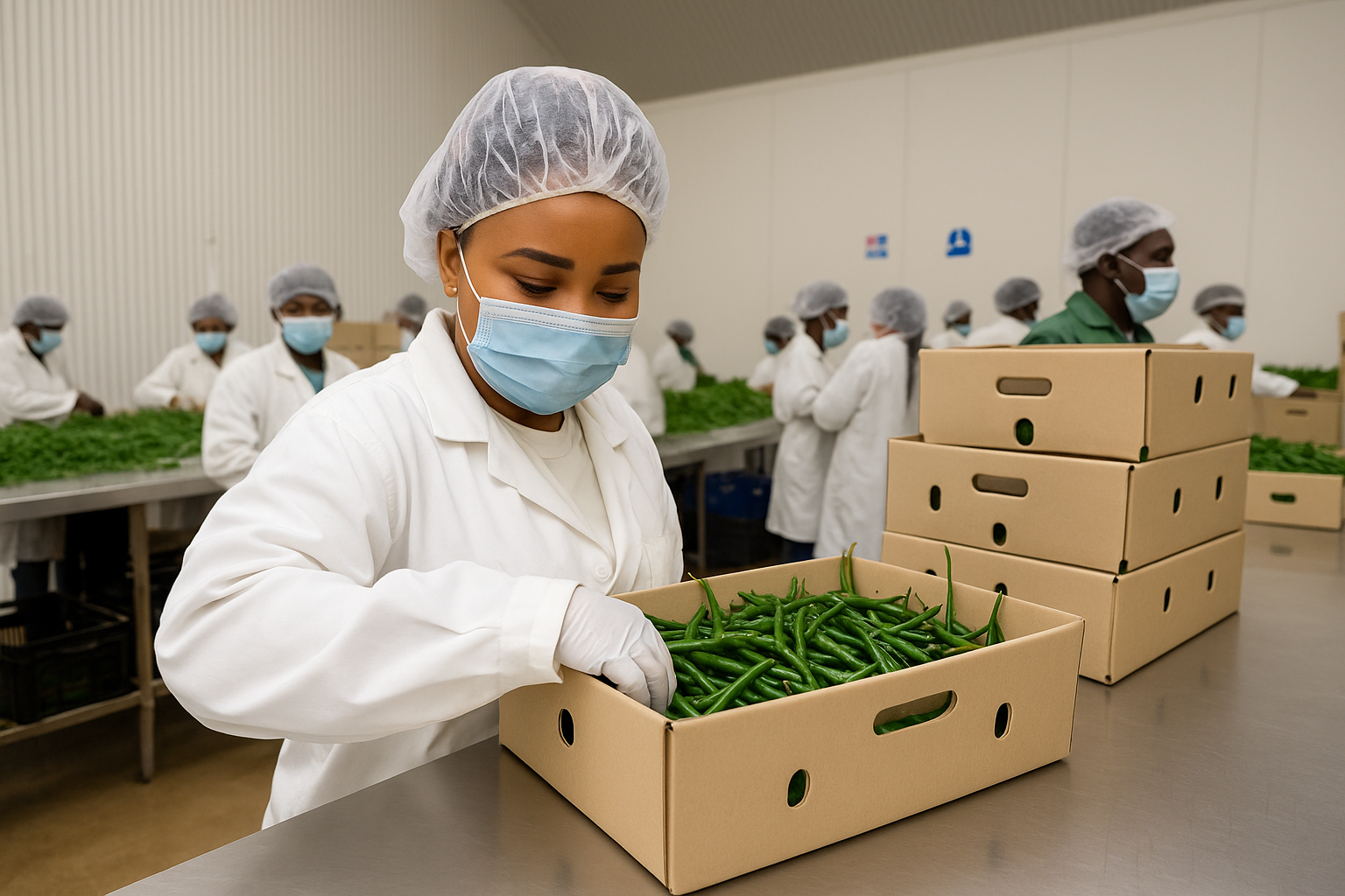 Professional quality control and packaging process